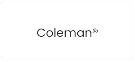A black and white image of the coleman logo.